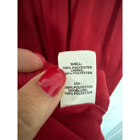 Ramy Brook Melanie Embellished Midi Dress in Scarlet, M - Picture 8 of 9